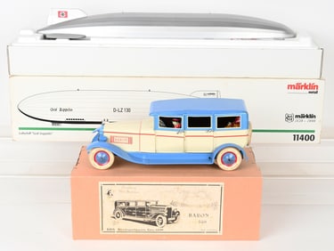 MARKLIN 11400 GRAF ZEPPELIN & BARON SEDAN, BOXES