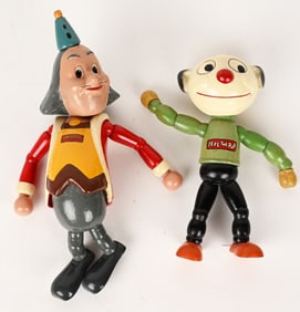 IDEAL KING LITTLE & PETE THE PUP JOINTED DOLLS