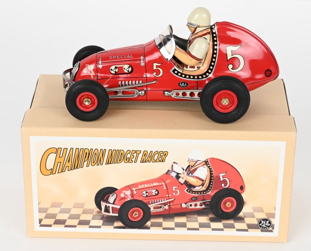 Yonezawa “indianapolis 500” Tin Friction Race Car. Japan: Y