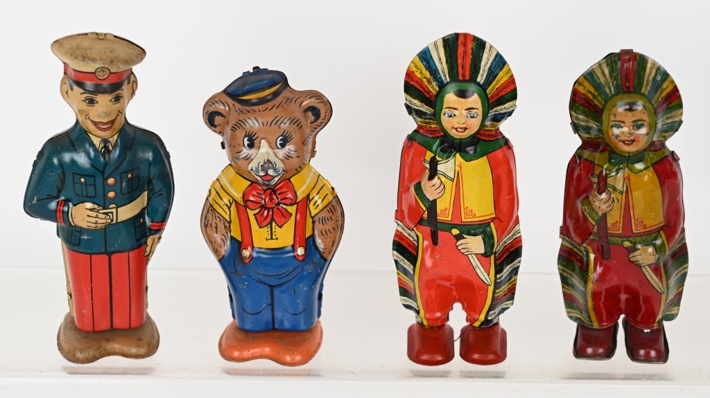4- CHEIN AND LINDSTROM TIN WINDUP TOYS (1 of 5)