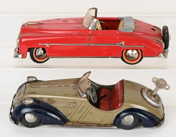 DITSLER TIN WINDUP PACKARD & BMW CONVERTIBLES