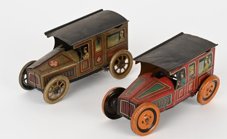 2- EARLY CHEIN TIN WINDUP VEHICLES