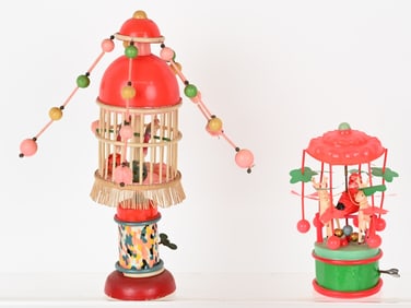 2- JAPAN CELLULOID WINDUP TOYS