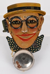 GERMAN TIN HAROLD LLOYD BELL RINGER