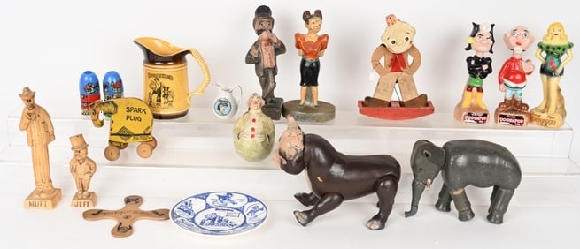 LARGE LOT OF COMIC CHARACTER TOYS