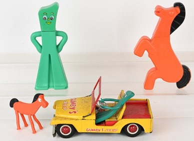 GUMBY & POKEY TOY LOT
