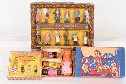 3- VINTAGE TOYS w/ BOXES