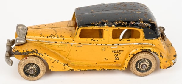 ARCADE CAST IRON PARMALEE YELLOW CAB