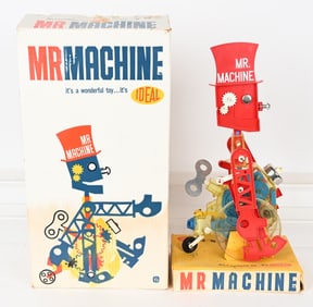 IDEAL WINDUP MR MACHINE ROBOT w/ BOX