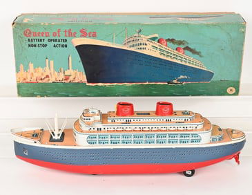 JAPAN BATTERY OP QUEEN OF THE SEA w/ BOX