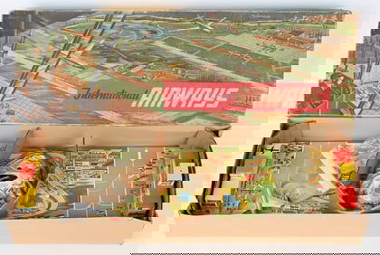 TECHNOFIX TIN WINDUP INTERNATIONAL AIRWAYS w/ BOX