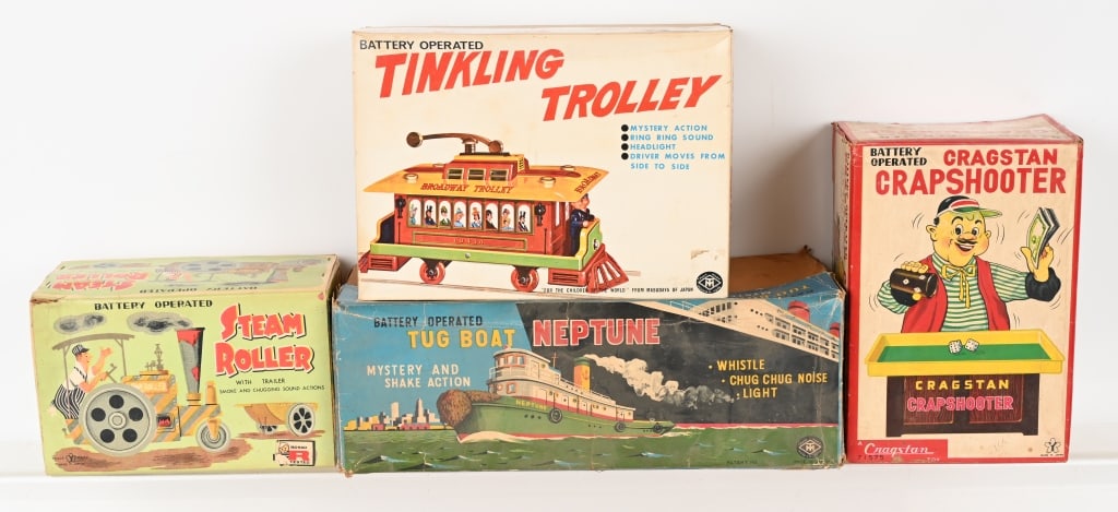 3- JAPAN BATTERY OP TOYS w/ BOXES (1 of 5)