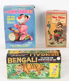 3- JAPAN BATTERY OP ANIMALS TOYS