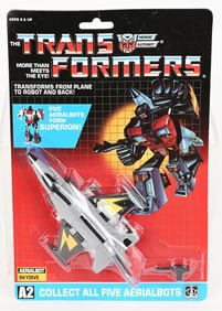 1986 HASBRO TRANSFORMERS AERIALBOT SKYDIVE MOC