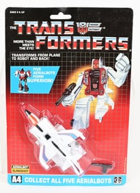 1986 HASBRO TRANSFORMERS AERIALBOT SLINGSHOT MOC