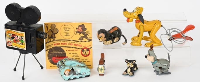 VINTAGE CHARACTER TOY LOT