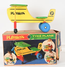 PLAYSKOOL TYKE PLANE w/ BOX