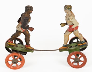 GERMAN TIN WINDUP BOXERS