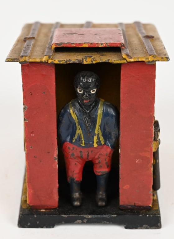 J&E STEVENS CABIN MECHANICAL BANK (1 of 6)