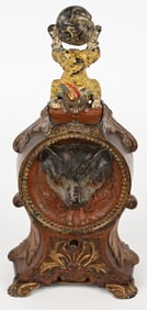 J&E STEVENS CAT AND MOUSE MECHANICAL BANK