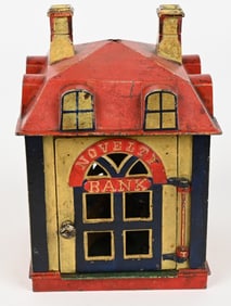 J&E STEVENS NOVELTY MECHANICAL BANK