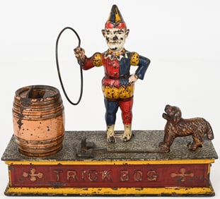SHEPARD TRICK DOG MECHANICAL BANK