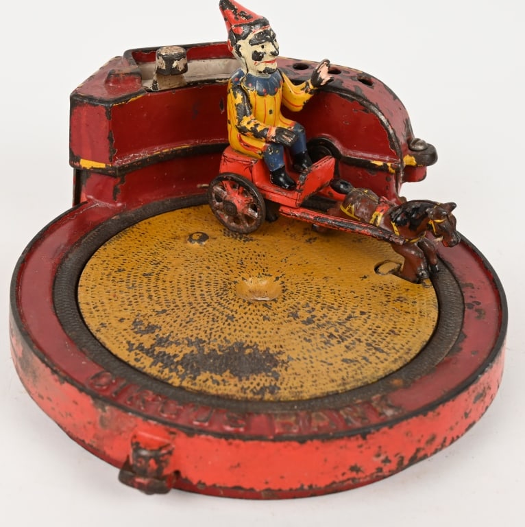 SHEPARD CIRCUS MECHANICAL BANK (1 of 5)
