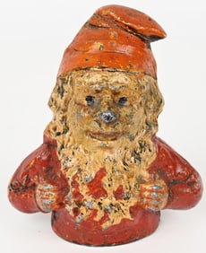 DWARF CAST ALUMINUM STILL BANK