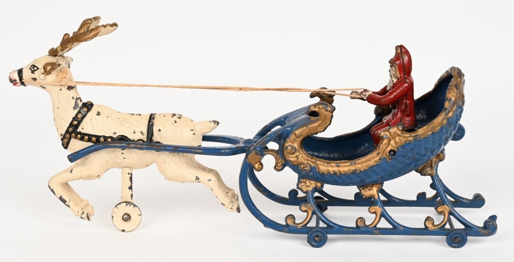 HUBLEY SANTA SLEIGH ONE REINDEER (1 of 6)