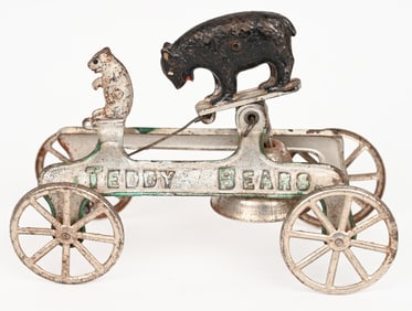 WATROUS TEDDY BEARS BELL TOY