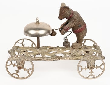 WATROUS BEAR BELL TOY