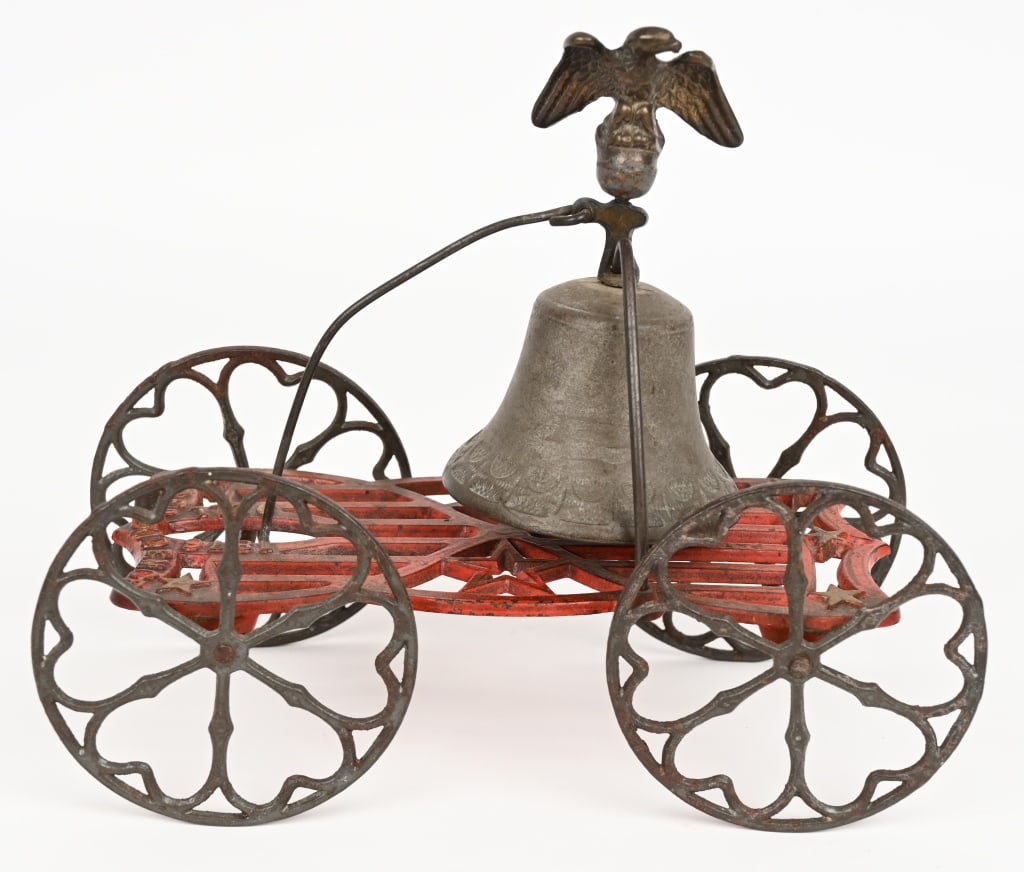 STARR BROS. 1876 PATRIOTIC BELL TOY (1 of 7)