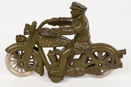 HUBLEY CAST IRON HARLEY DAVIDSON JR MOTORCYCLE