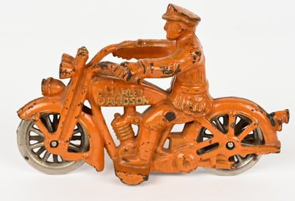 HUBLEY CAST IRON HARLEY DAVIDSON MOTORCYCLE