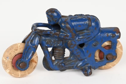 HUBLEY CAST IRON SPEED RACING MOTORCYCLE