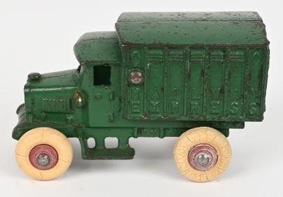 HUBLEY CAST IRON RAILWAY EXPRESS TRUCK
