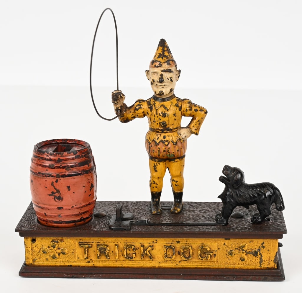 SHEPARD TRICK DOG MECHANICAL BANK (1 of 5)