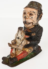 J&E STEVENS PADDY & PIG MECHANICAL BANK