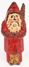 HUBLEY CAST IRON SANTA CLAUS STILL BANK