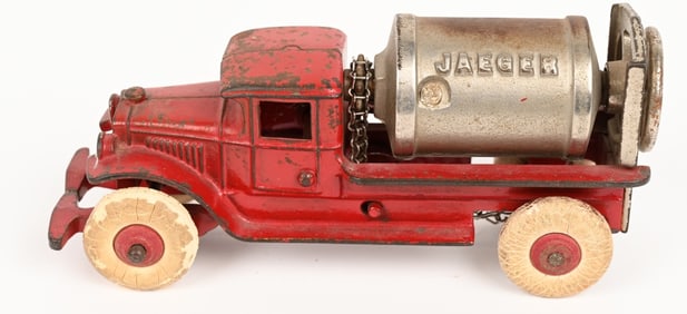 KENTON CAST IRON JAEGER CEMENT MIXER TRUCK
