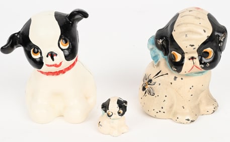 HUBLEY FIDO STILL BANKS & PAPER WEIGHT