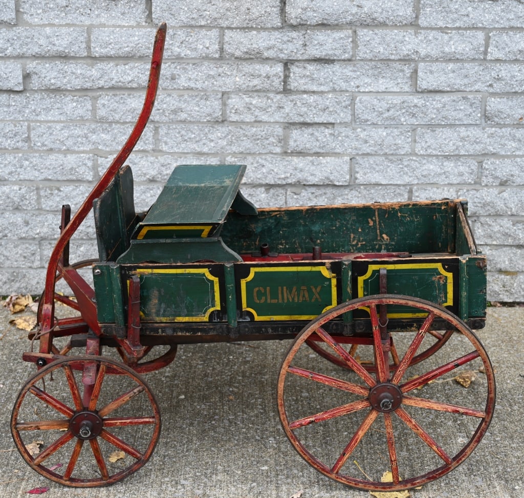 CLIMAX WOODEN GOAT WAGON (1 of 5)