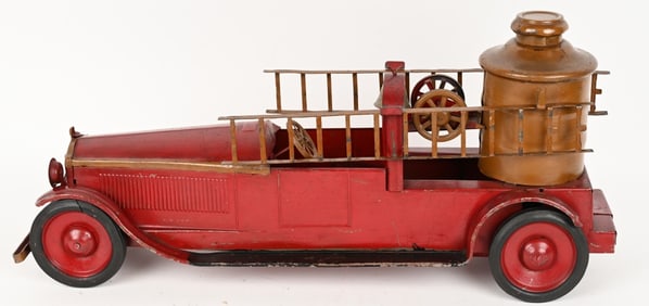 TURNER PRESSED STEEL PACKARD FIRE PUMPER
