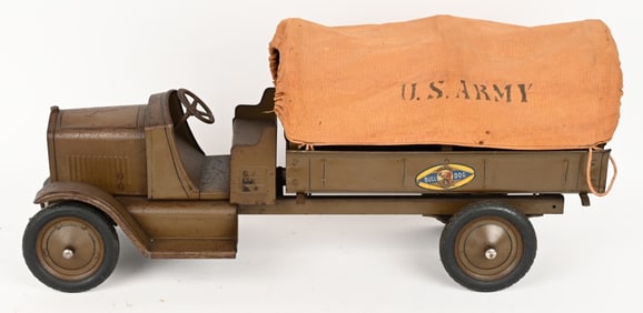 GENDRON SAMPSON PRESSED BULL DOG ARMY TRUCK