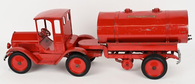 STURDITOY TRACTOR TRAILER OIL TANKER