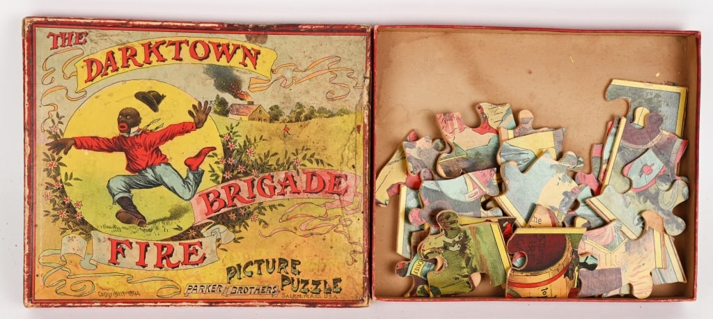 1894 DARKTOWN FIRE BRIGADE PICTURE PUZZLE (1 of 4)