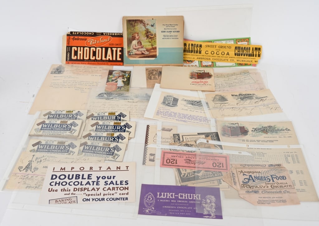 AMBROSIA CHOCOLATE EPHEMERA (1 of 13)