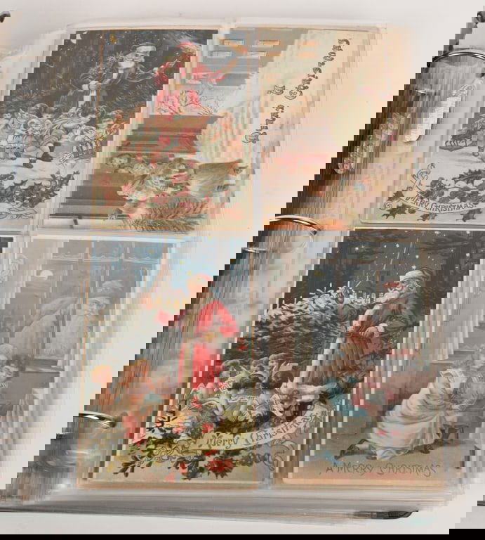 150+ EARLY CHRISTMAS SANTA CLAUS POST CARDS (1 of 20)