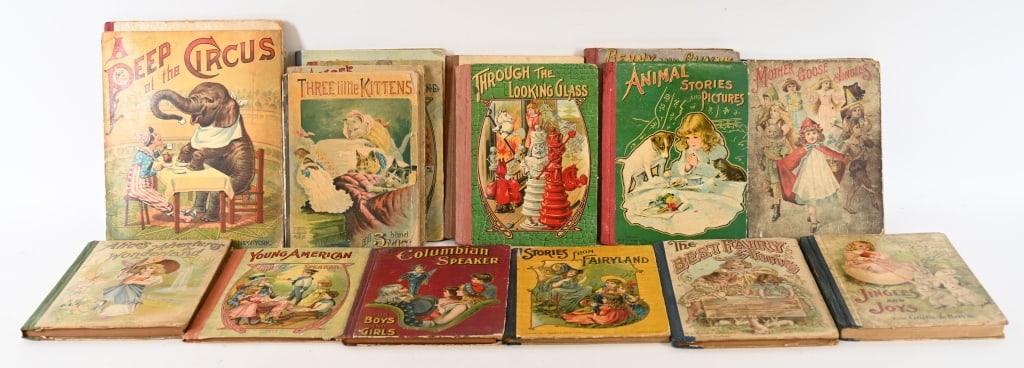 60- EARLY NURSEY RHYME & OTHER CLASSIC BOOKS (1 of 9)