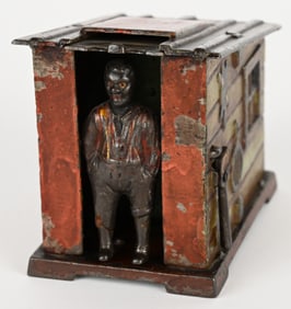 J&E STEVENS CABIN MECHANICAL BANK